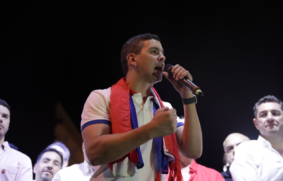 Official Santiago Pena wins the presidency of Paraguay and extends the dominance of his party in power Official Santiago Pena wins the presidency of Paraguay and extends the dominance of his party in power