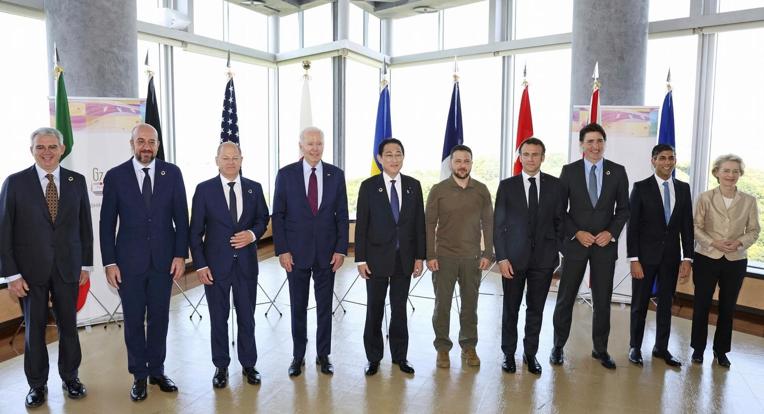 G7 Ukraine dominates last day of successful summit