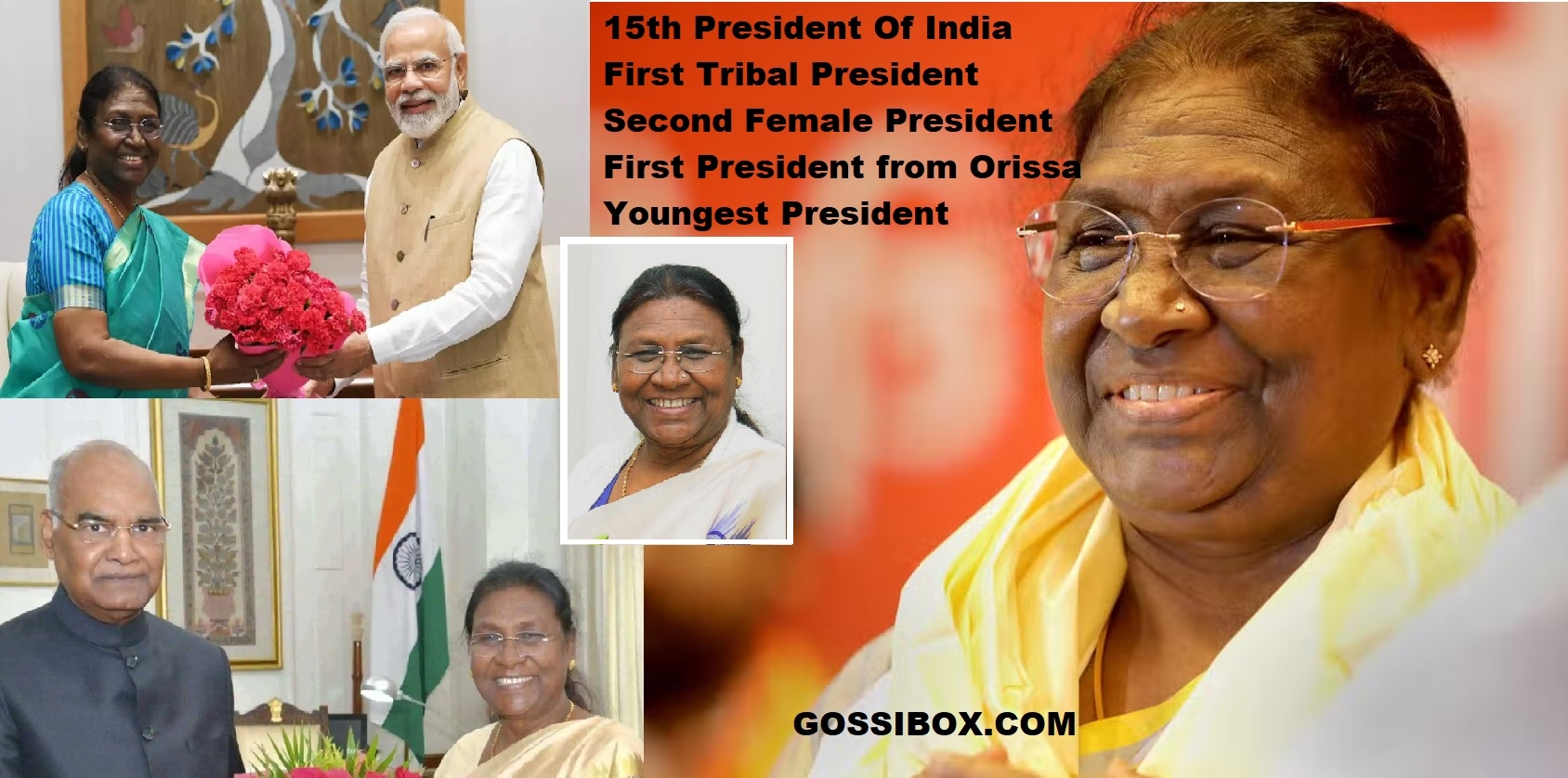 Draupadi Murmu elected as the 15th President and first tribal President Of India