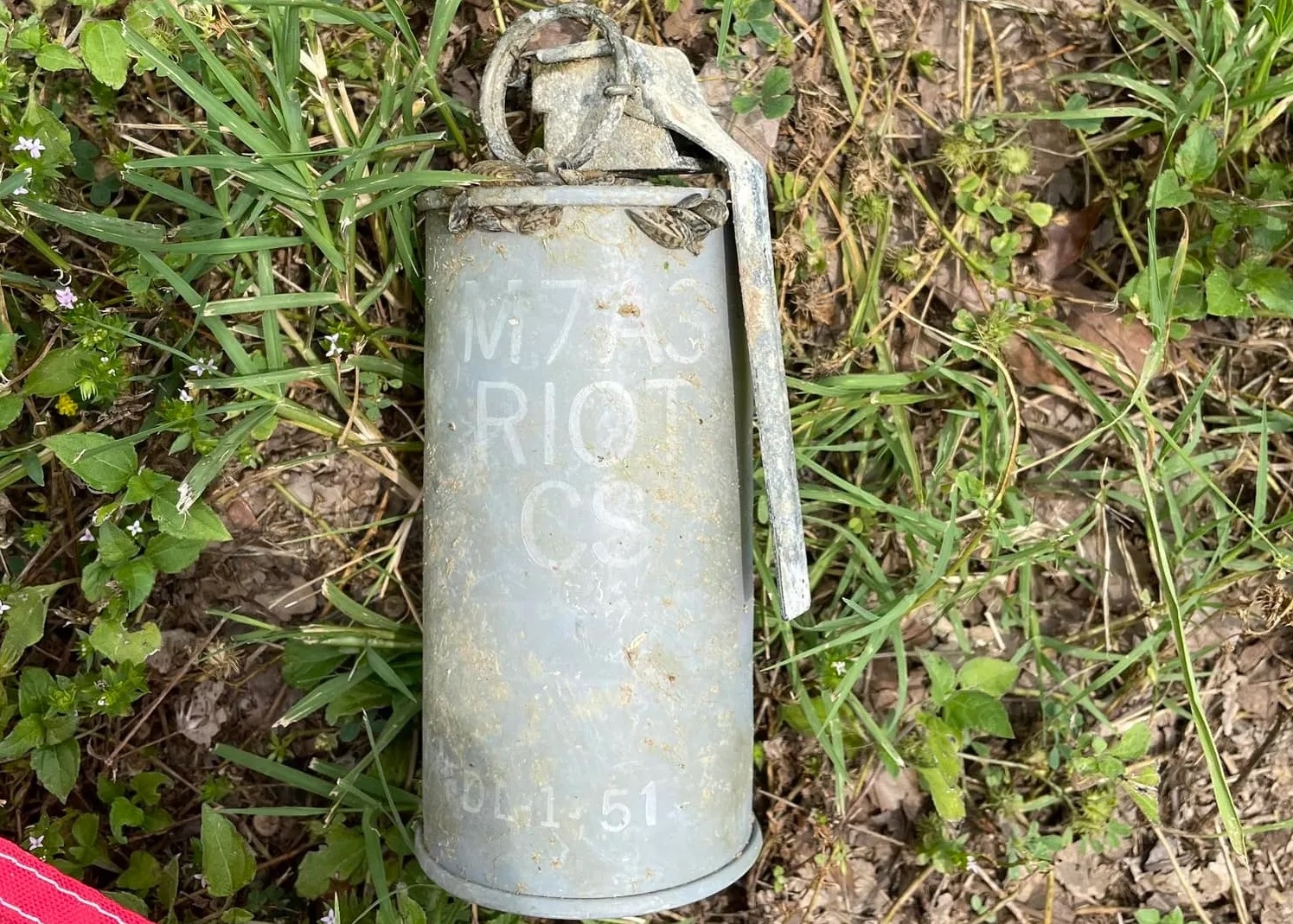 Diver Finds Active Tear Gas Grenade in Oklahoma Lake