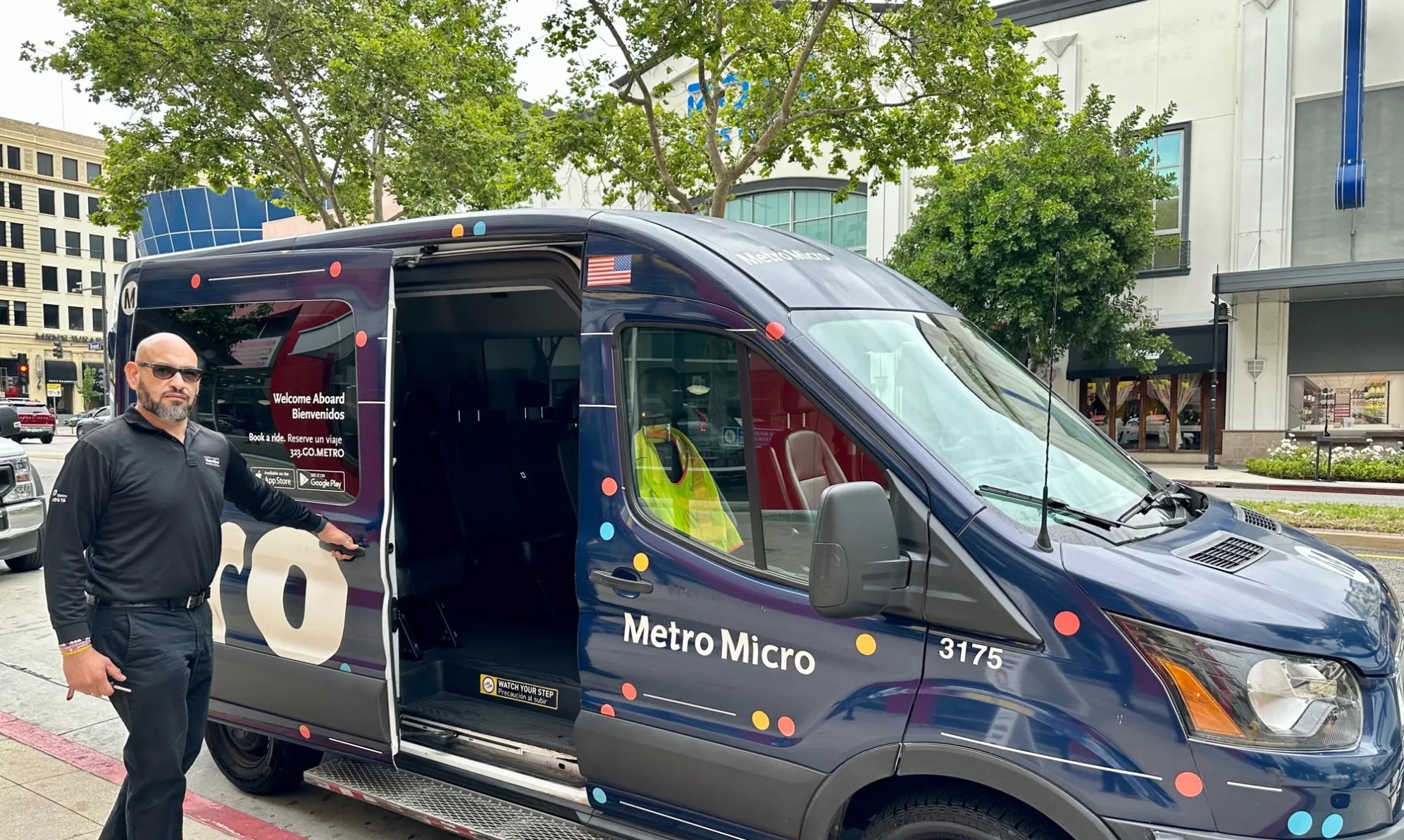 Metro Micro a shared ride in Los Angeles for a dollar
