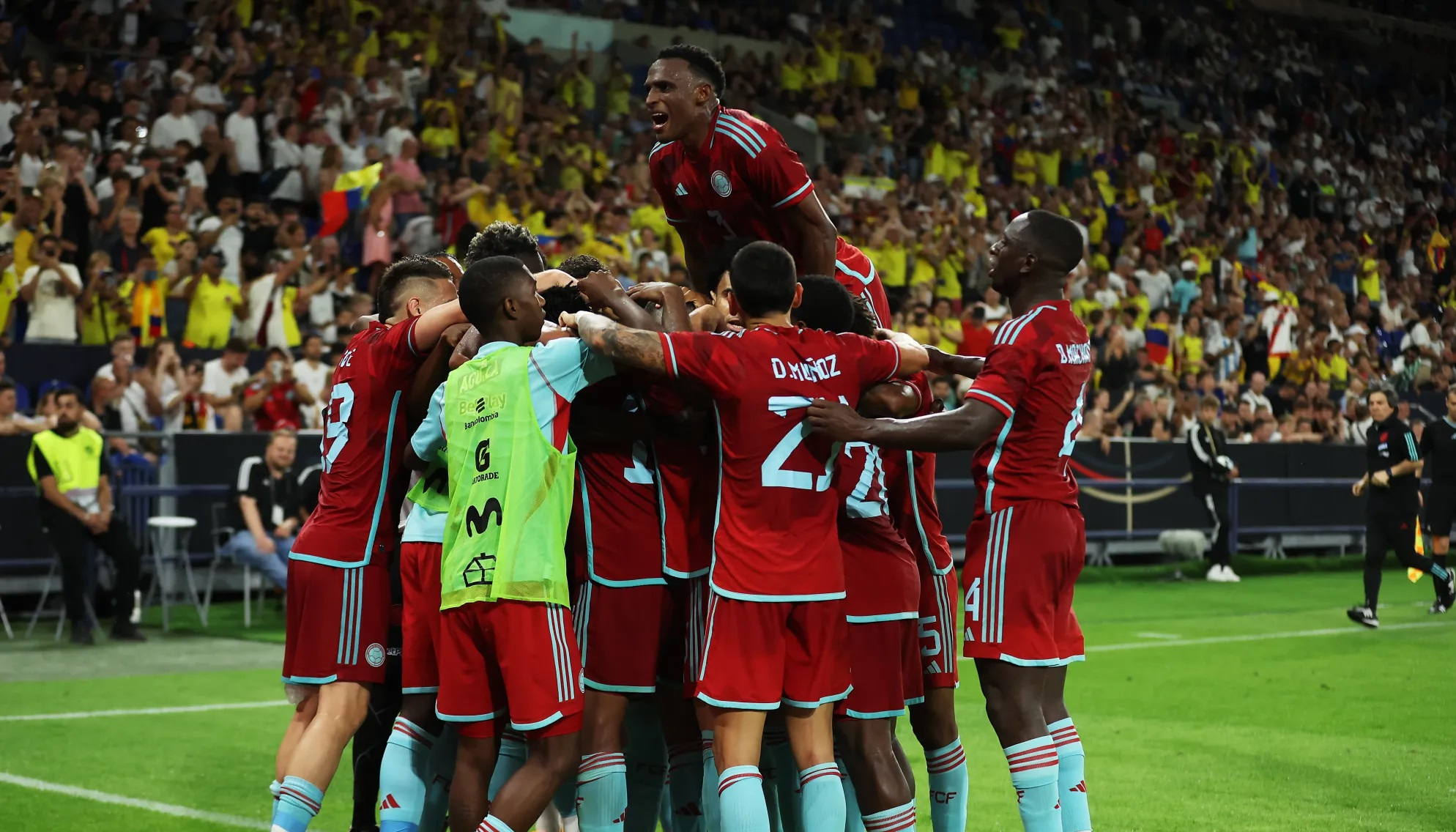 Colombia gives the big surprise by beating Germany for the first time in its history in an exciting match