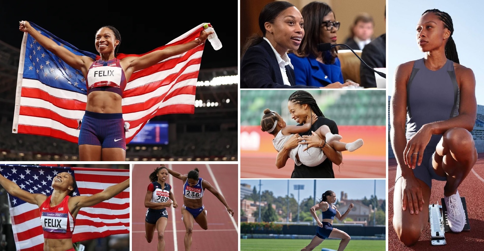 The goodbye of Allyson Felix the goddess of athletics that we should all know