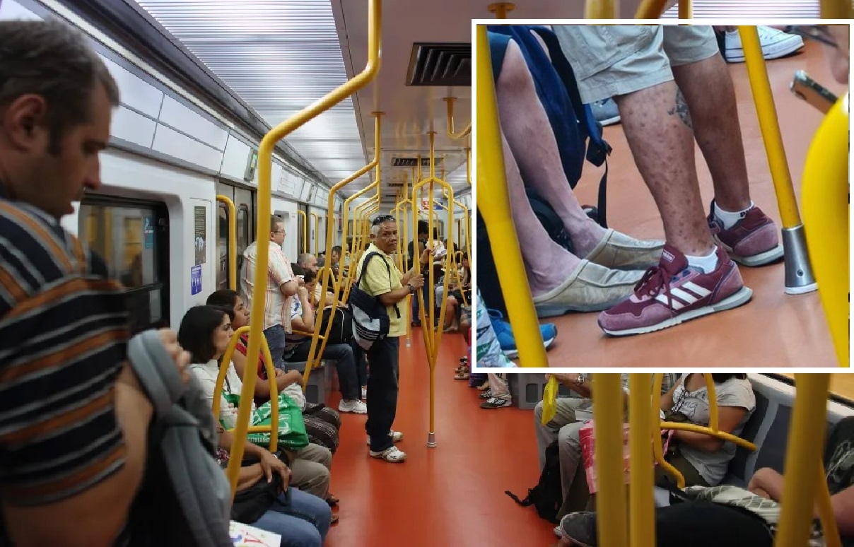 patient with monkeypox traveling by subway in Spain