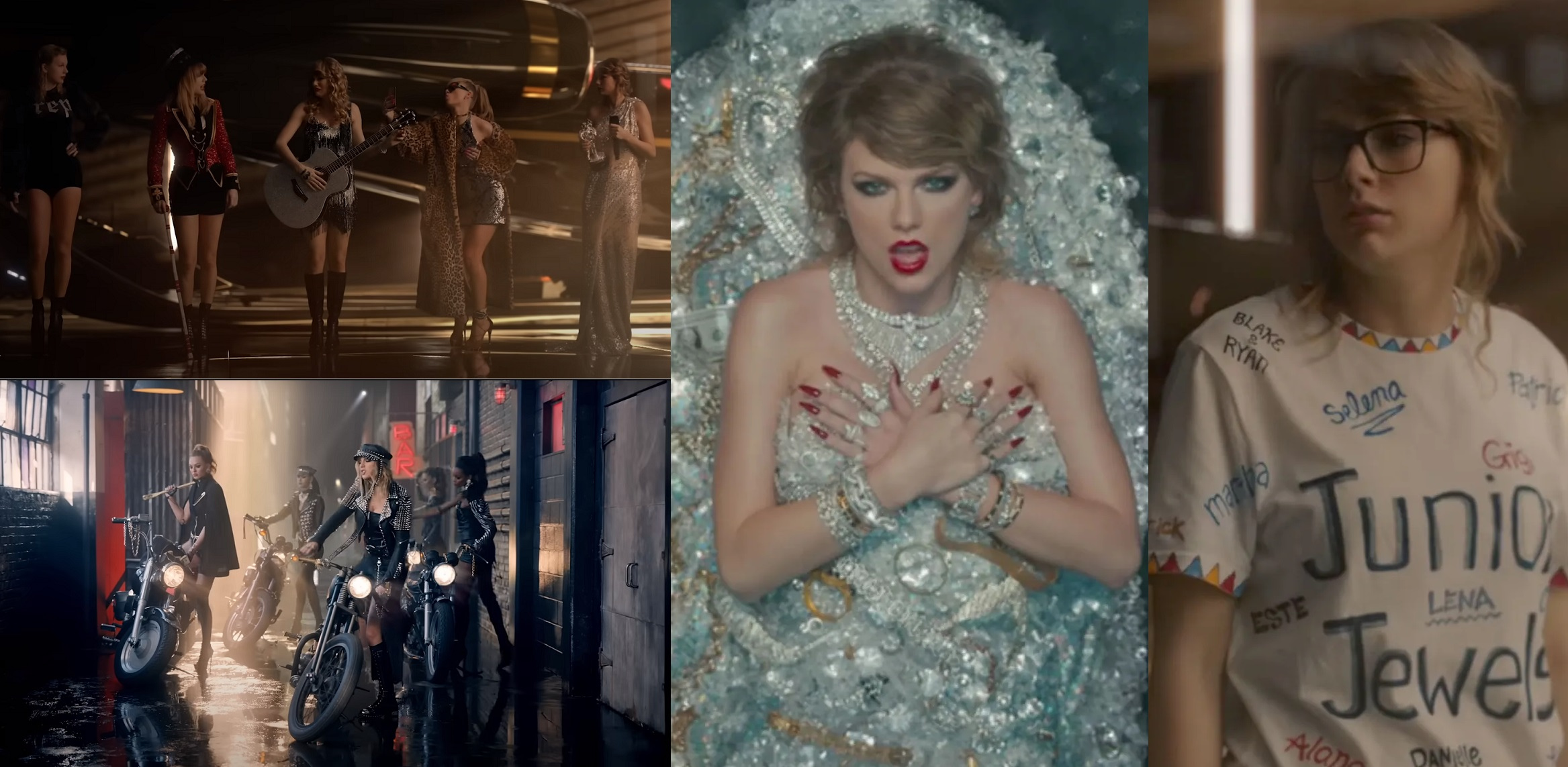Taylor Swift unveils the new version of her song Look what you made me do - Gossibox.com