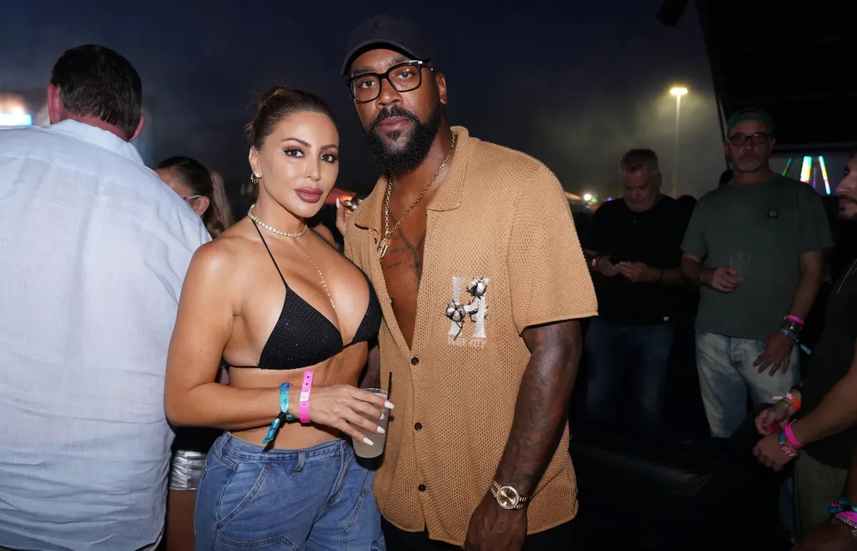 Larsa Pippen and Marcus Jordan discuss the Luis Rubiales scandal in their podcast - Gossibox.com