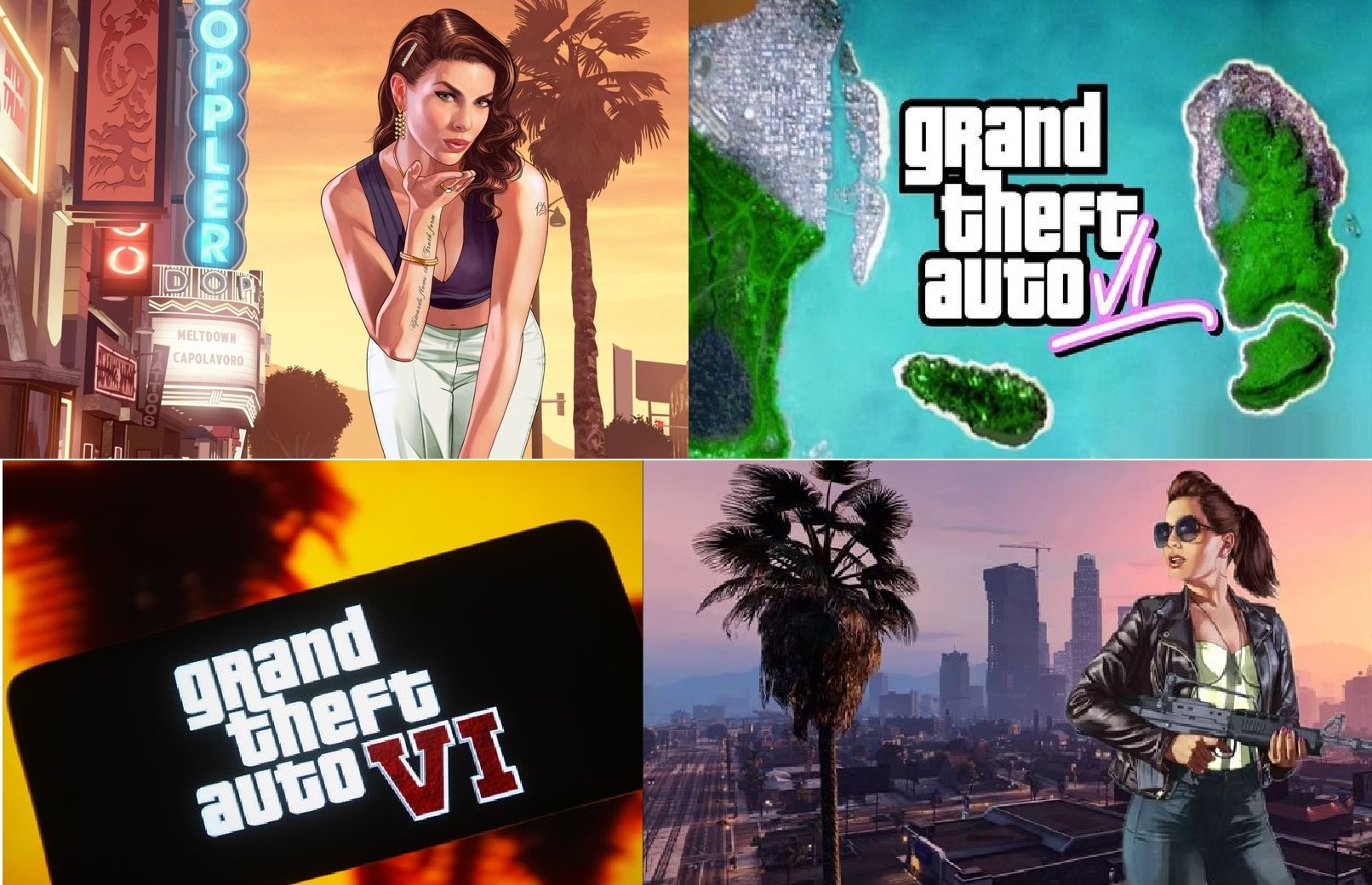 GTA 6 Story and leaked map showing huge Caribbean setting