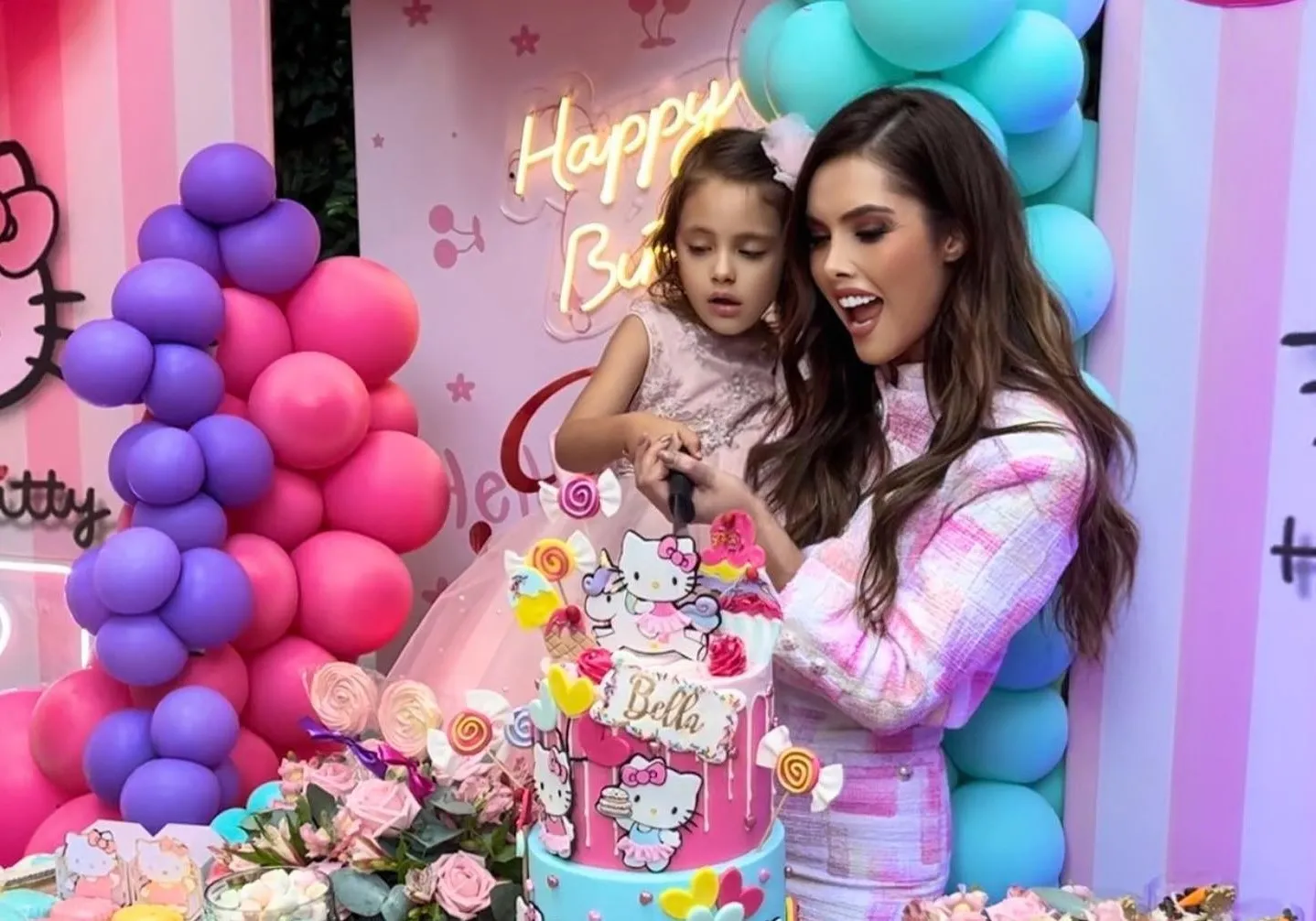 This is the magical place where Marlene Favela celebrated the birthday of Bella Seely - Gossibox.com