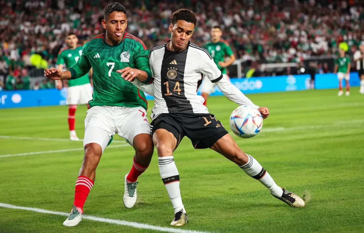 Mexico reached a friendly draw against Germany with goals from Chucky Lozano and Antuna