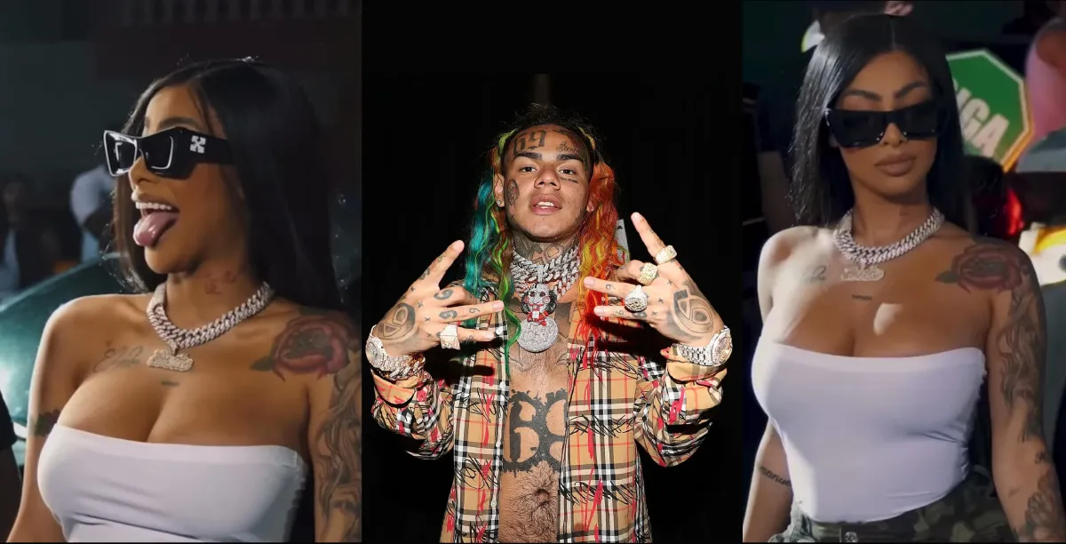 Yailin the most viral and Tekashi 6ix9ine were partying at a nightclub in the Dominican Republic