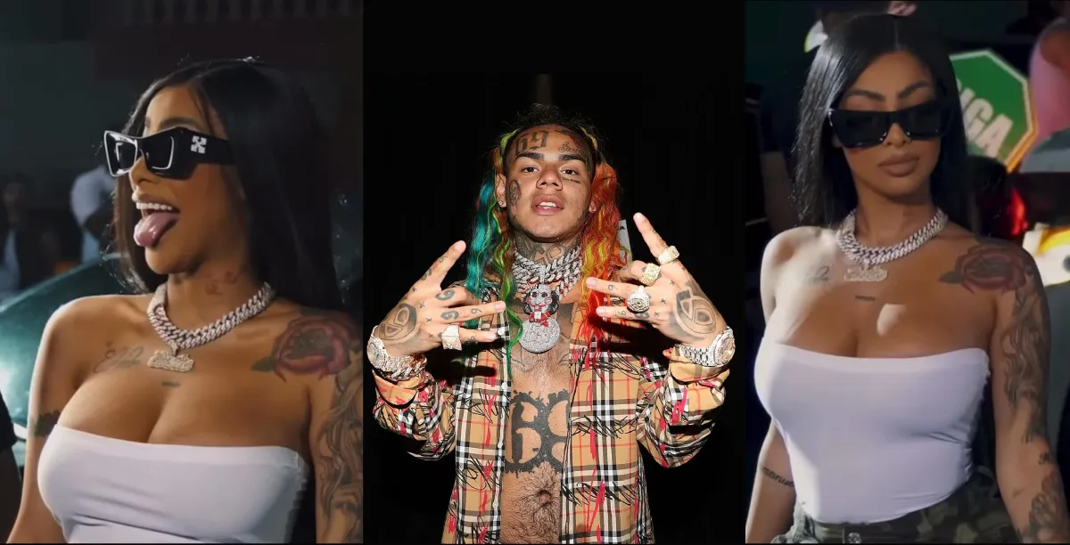Yailin the most viral and Tekashi 6ix9ine were partying at a nightclub in the Dominican Republic - Gossibox.com