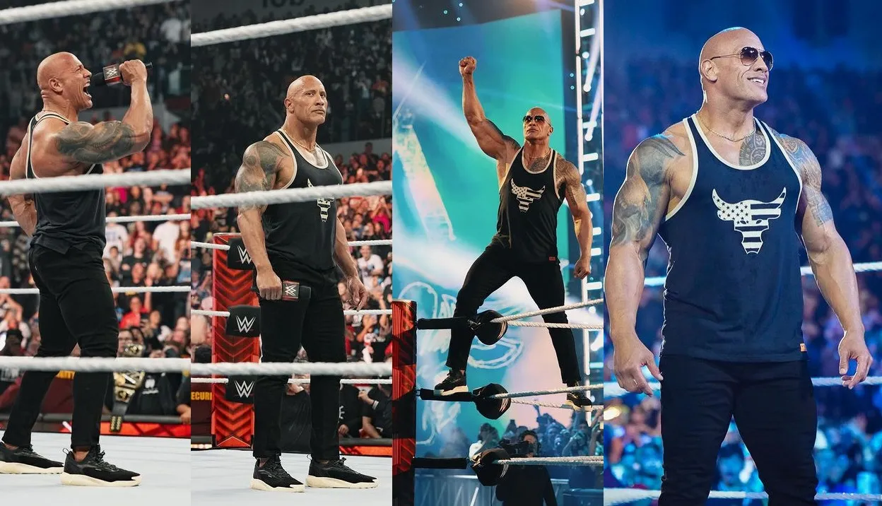 Dwayne Johnson aka the Rock come to WWE and telling about his journey - Gossibox.com