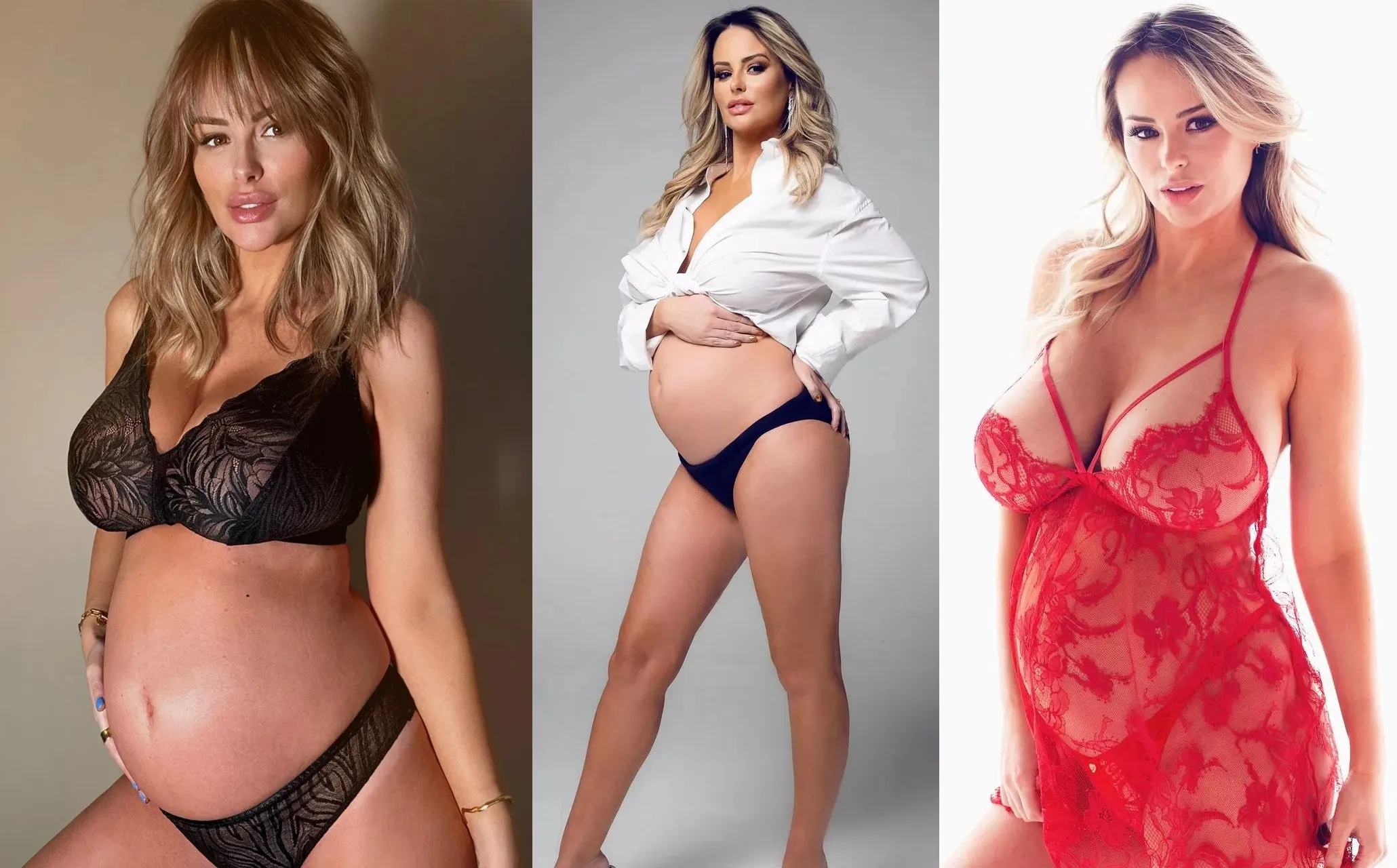 Rhian Sugden Glows in Stunning Lingerie Celebrating IVF Success and Joyful Anticipation - Gossibox.com