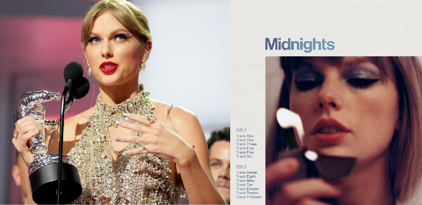Taylor Swift announced her new album at the VMAs