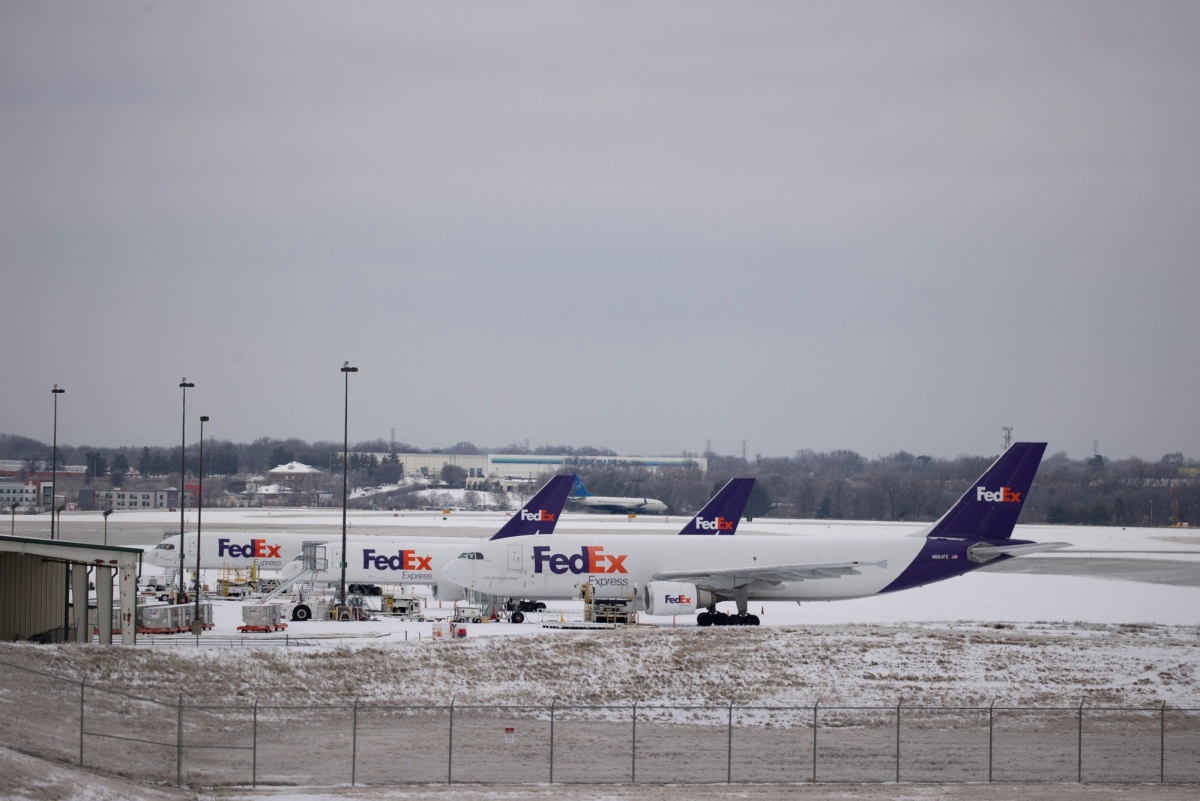 FedEx and UPS warn that deliveries could be interrupted by winter storm since driver safety is a priority