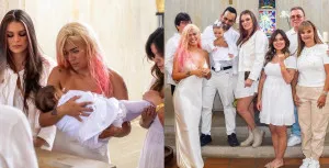 Karol G became the target of criticism for the dress she wore for her niece's baptism