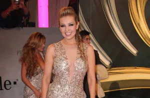 Thalia put on a wig and showed off her Mexican roots in an impactful look