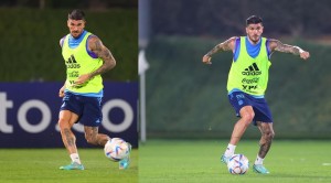 Rodrigo De Paul sends a message of tranquility to the Argentines: Everything is fine