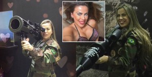 Glam sniper and ex-model Thalita do Valle killed in war